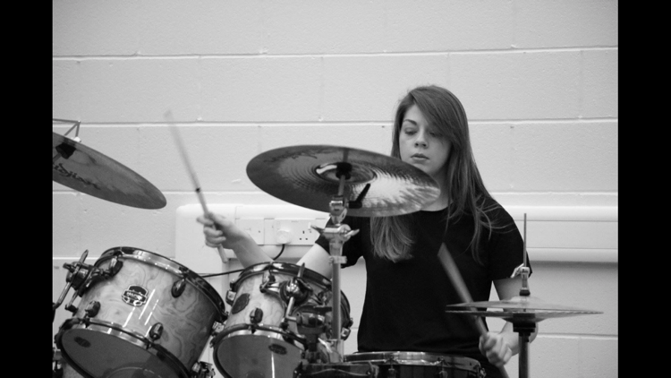 Georgia Inglis - Female Drummer